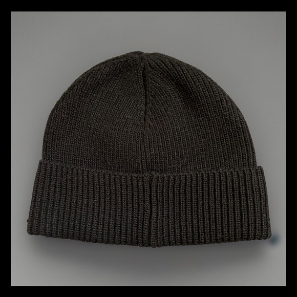 Polo Ralph Lauren French Bulldog Embroidered Rib-Knit Beanie / Polo Black / NWT - Picture 2 of 11